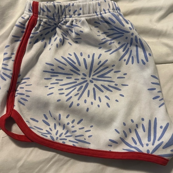The Beaufort Bonnet Company Blue and White Patterned Shorts - Picture 3 of 4